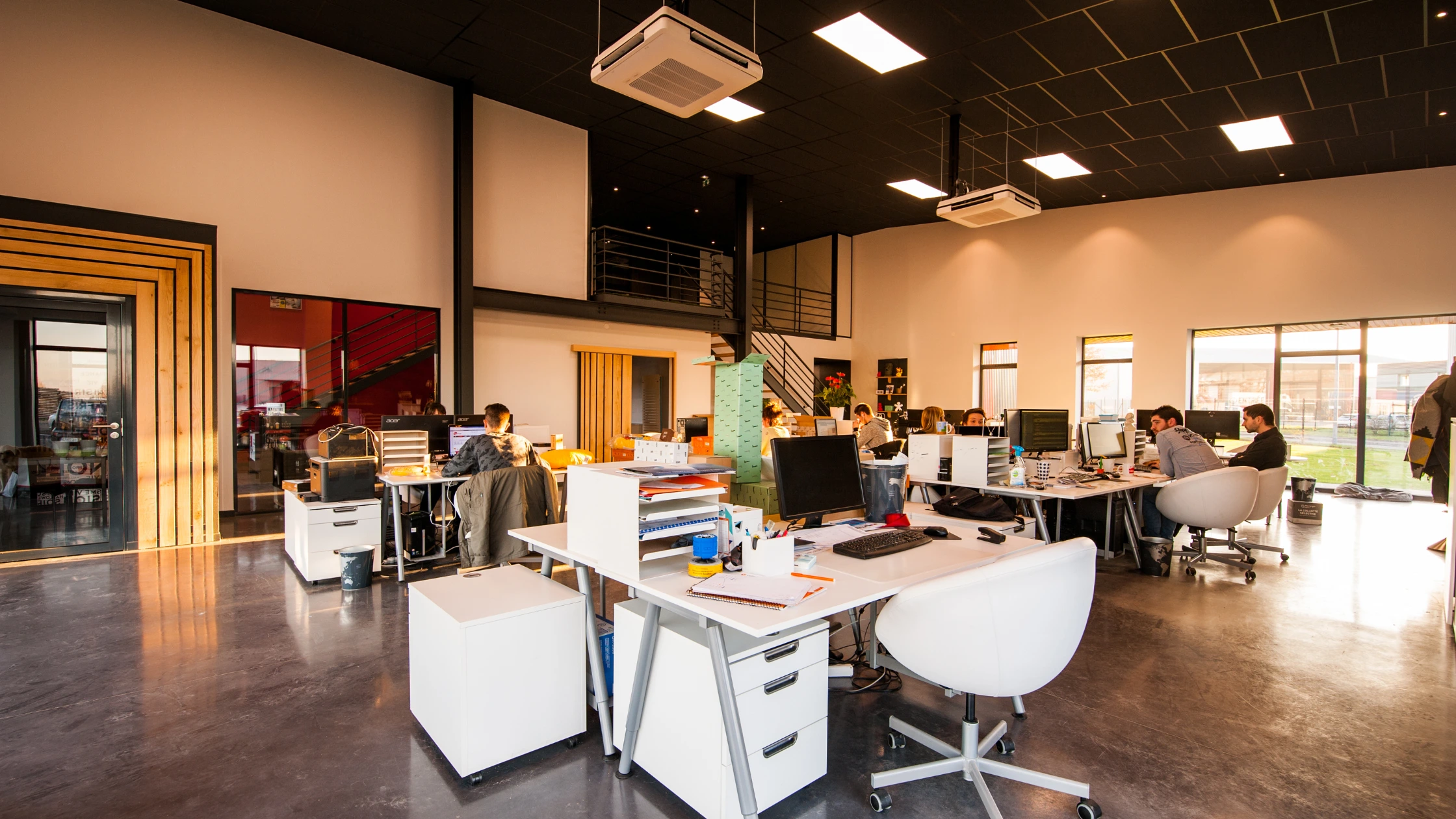 Ad Agencies in Ghana, Modern office space of a creative advertising agency in Ghana.