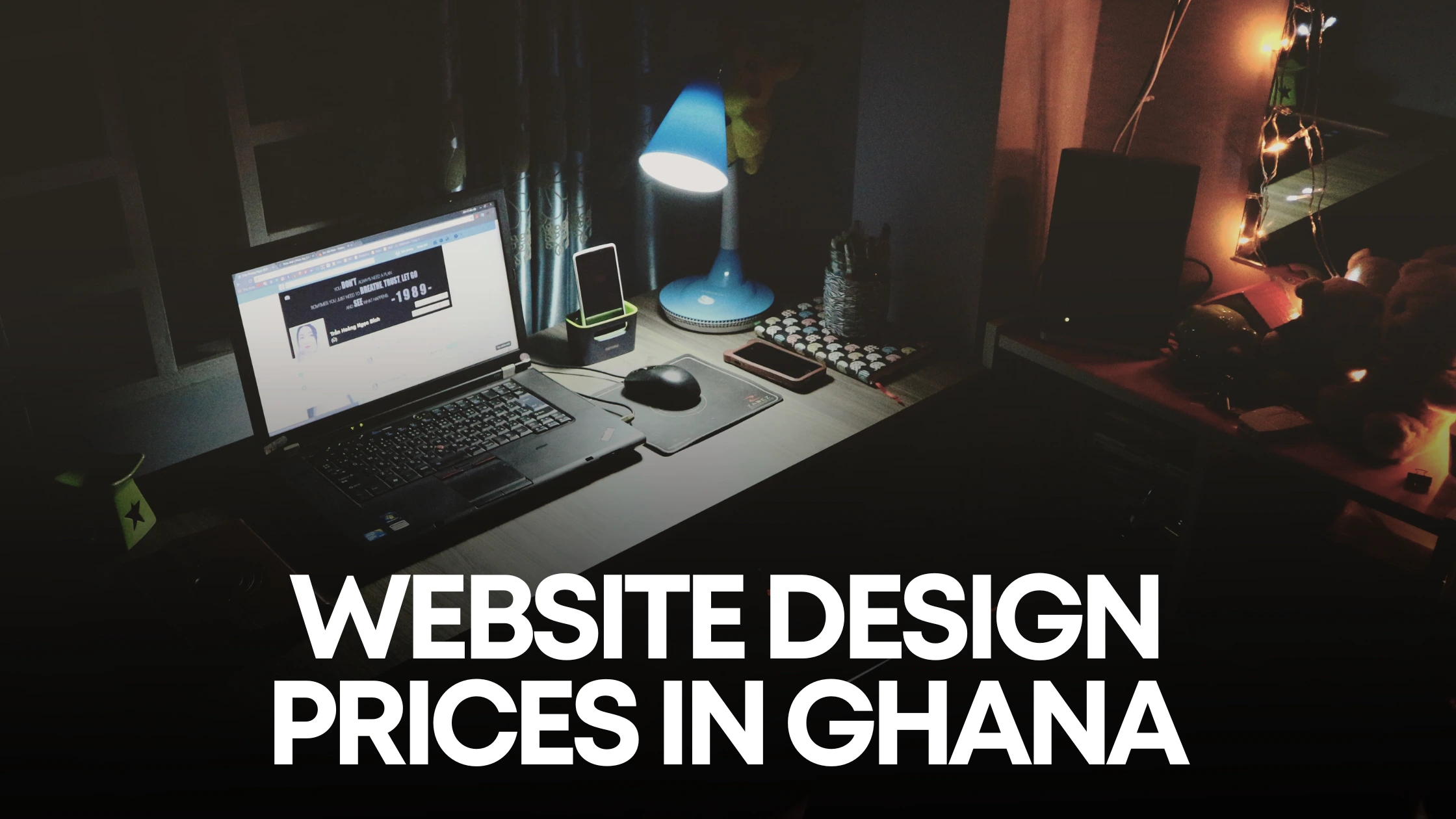 Web design Ghana example featuring modern responsive layouts created for local businesses