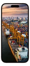 Logistics website with tracking system